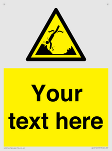 Custom Warning submerged objects